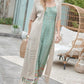 DAVI & DANI Long Summer Cardigan with Fringe