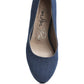 Kostur Denim Block Heel Pumps