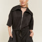 JADE by JANE Terry Zip-front Romper