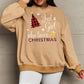 SIMPLY LOVE " Just a girl who loves Christmas" Full Size Graphic Sweatshirt