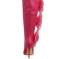 RAG & Co. Chinkara Sheer Big Rose Detail Long Boots