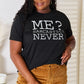 SIMPLY LOVE Letter Graphic Round Neck T-Shirt