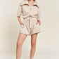 JADE by JANE Terry Zip-front Romper