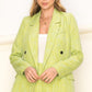 HYFVE Sugarplum Long-Sleeve Double-Breasted Blazer