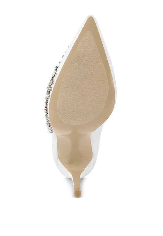 Ashlyn Rhinestones Embellished Stiletto Pumps