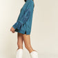 JADE by JANE Plus-size Silver Studded Fringe Sleeves Sweater top - PLUS JJT5009P