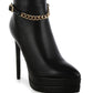 RAG & Co. Narok Metallic Chain Detail Boots
