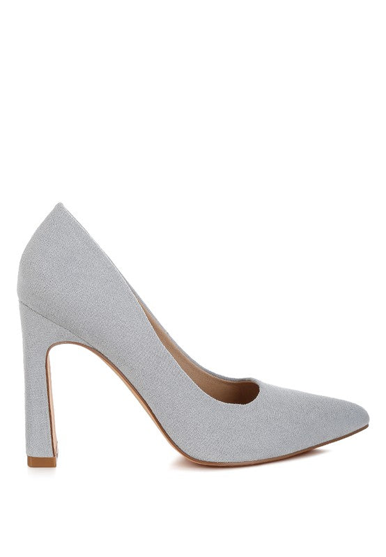 Uboa Slim Block Heel Pumps