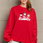 SIMPLY LOVE Full Size Snowmen Graphic Christmas Sweatshirt