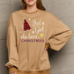 SIMPLY LOVE " Just a girl who loves Christmas" Full Size Graphic Sweatshirt