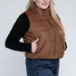 AMBIANCE APPAREL Plus Puff Vest