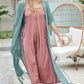 DAVI & DANI Long Summer Cardigan with Fringe