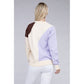 NUVI APPAREL Color Block Pullover Sweater