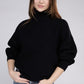ZENANA Viscose Dolman Sleeve Turtleneck Sweater