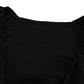 SYNZ Tied Flounce Sleeve Plunge Romper