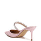 RAG & Co. Sena Formal Pointed Diamante Stiletto Mules Sandals