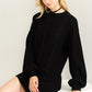 HYFVE Cable-Knit Ribbed Mini Sweater Dress