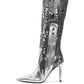 Sitarah Sequin Embellished Stiletto Long Boots