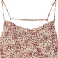 LILOU Leopard Cami Dress with chain trim