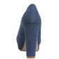 Kostur Denim Block Heel Pumps