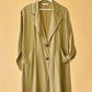 HYFVE Long Button Front Cool Oversized Coat