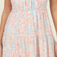 HYFVE Flirty Floral Tie-Strap Midi Dress