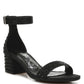 RAG & Co. Twerky Rhinestones Embellished Block Sandals