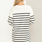 HYFVE Casually Chic Striped Sweater Dress