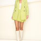 HYFVE Sugarplum Long-Sleeve Double-Breasted Blazer