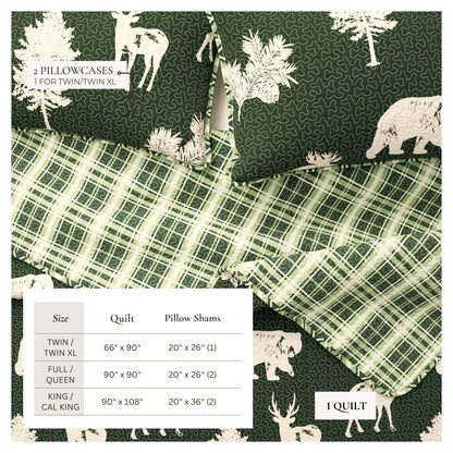 3-Piece Lodge Quilt - Rio Ridge Collection