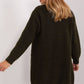 ITALY MODA European Acrylic Open Cardigan with Pockets model 187478