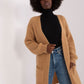 ITALY MODA European Acrylic Open Cardigan with Pockets model 187478
