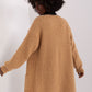 ITALY MODA European Acrylic Open Cardigan with Pockets model 187478