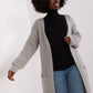 ITALY MODA European Acrylic Open Cardigan with Pockets model 187478