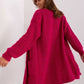 ITALY MODA European Acrylic Open Cardigan with Pockets model 187478