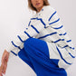 FACTORY PRICE Long Casual Striped Pullover Sweater-model 187505