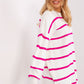FACTORY PRICE Long Casual Striped Pullover Sweater-model 187505