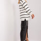 FACTORY PRICE Long Casual Striped Pullover Sweater-model 187505