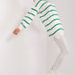 FACTORY PRICE Long Casual Striped Pullover Sweater-model 187505