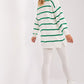 FACTORY PRICE Long Casual Striped Pullover Sweater-model 187505