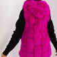 A.T.  European Women's Faux Fur Hooded Winter Vest/Gilet-up to 3XL