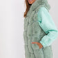 A.T.  European Women's Faux Fur Hooded Winter Vest/Gilet-up to 3XL