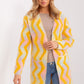 A.T. Geometric European Open Cardigan-model 188856