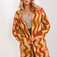 A.T. Geometric European Open Cardigan-model 188856