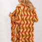 A.T. Geometric European Open Cardigan-model 188856