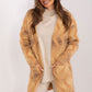A.T. Geometric European Open Cardigan-model 188856