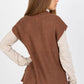 SUBLEVEL Casual European Knitted Vest/Gilet