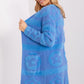 A.T. Soft Textured Open Cardigan-model 189218