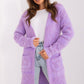 A.T. Soft Textured Open Cardigan-model 189218