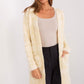 A.T. Soft Textured Open Cardigan-model 189218